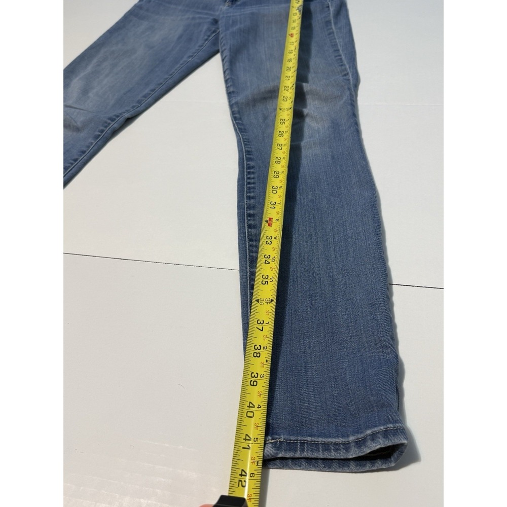 Gap 1969 Women's Jeans Skinny Fit Classic‎ Blue Denim Faded Casual size 28 - Picture 3 of 8